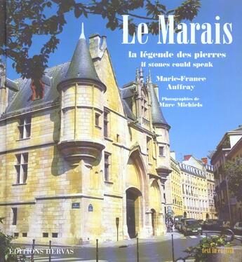 Couverture du livre « Le marais la Bastille » de Marie-France Auffray aux éditions Hervas