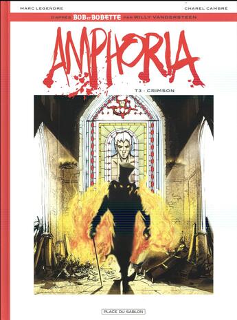 Couverture du livre « Amphoria Tome 3 ; Crimson » de Marc Legendre et Charel Cambre aux éditions Paquet