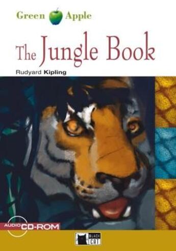 Couverture du livre « Jungle book, the + audio cd/cd-rom a1 (green apple) » de Rudyard Kipling aux éditions Cideb Black Cat