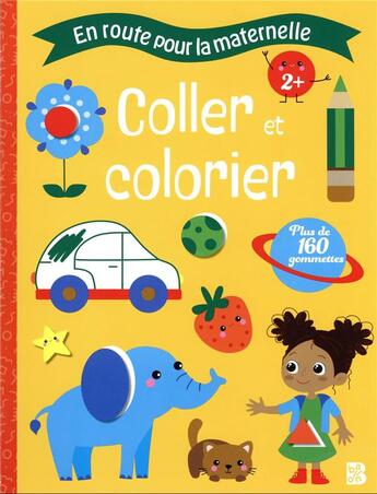 Couverture du livre « Erpm - coller et colorier 2+ » de  aux éditions Le Ballon