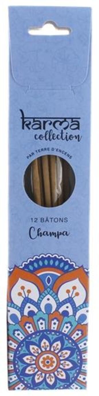 Couverture du livre « Encens karma collection batonnets nag champa » de  aux éditions Dg-exodif