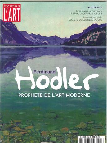 Couverture du livre « Dossier de l'art n 262 ferdinand holder - septembre 2018 » de  aux éditions Faton Revue