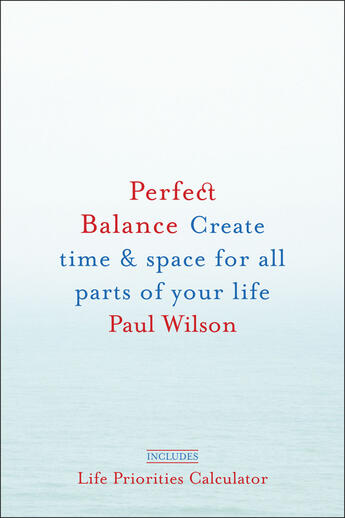 Couverture du livre « Perfect Balance » de Wilson Paul F. aux éditions Penguin Group Us