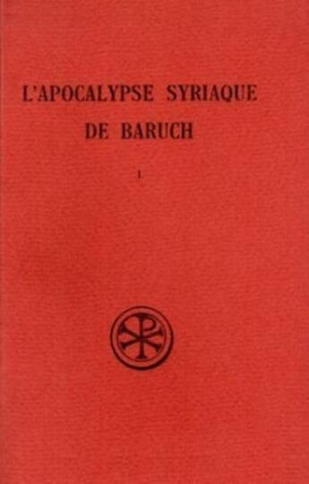 Couverture du livre « L'apocalypse de Baruch t.1 » de  aux éditions Cerf