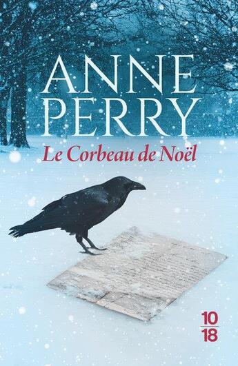 Couverture du livre « Le corbeau de Noël » de Anne Perry aux éditions 10/18