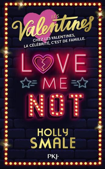 Couverture du livre « Les valentines Tome 3 : love me not » de Holly Smale aux éditions Pocket Jeunesse