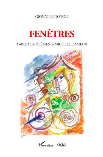 Couverture du livre « Fenêtres ; tableaux-poèmes de Michele Damiani » de Giovanni Dotoli aux éditions L'harmattan