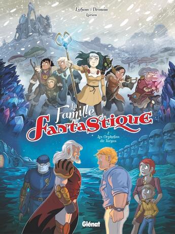 Couverture du livre « La famille fantastique Tome 2 : les orphelins de Targas » de Lylian et Paul Drouin aux éditions Glenat