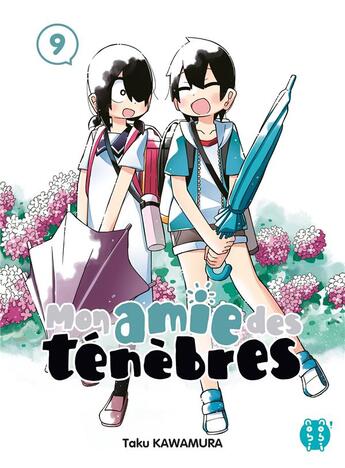 Couverture du livre « Mon amie des ténèbres Tome 9 » de Taku Kawamura aux éditions Nobi Nobi