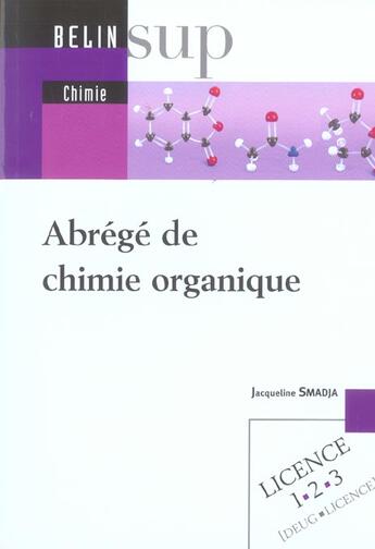 Couverture du livre « Abrege de chimie organique » de Haudrechy/Le Guyader aux éditions Belin Education