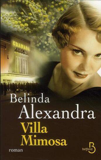 Couverture du livre « Villa Mimosa » de Belinda Alexandra aux éditions Belfond