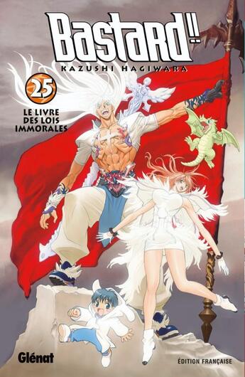 Couverture du livre « Bastard Tome 25 ; le livre des lois morales » de Hagiwara aux éditions Glenat