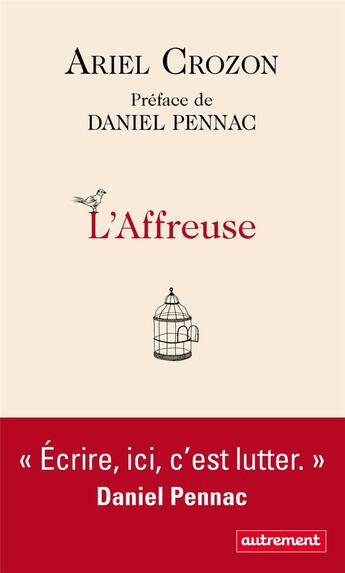 Couverture du livre « L'affreuse » de Ariel Crozon aux éditions Autrement