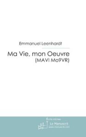 Couverture du livre « Mavi mo9vr » de Leenhardt Emmanuel aux éditions Le Manuscrit