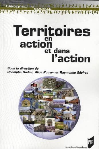 Couverture du livre « Territoires en action et dans l'action » de  aux éditions Pu De Rennes