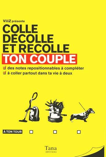 Couverture du livre « Ton couple - colle, decolle & recolle » de Chaillous/Muratyan aux éditions Tana