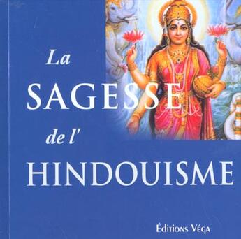 Couverture du livre « La sagesse de l'hindouisme » de Klostermayeur Klaus aux éditions Vega