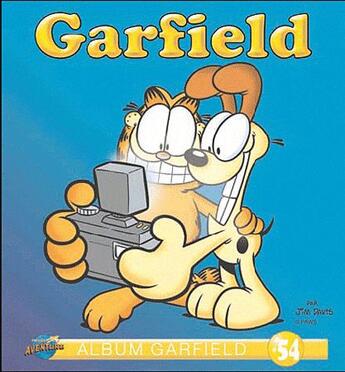 Couverture du livre « Garfield t.54 » de Jim Davis aux éditions Presses Aventure