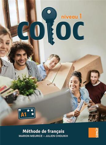 Couverture du livre « Coloc - Livre Niveau 1 » de Marion Meurice et Julien Chouikh aux éditions Samir