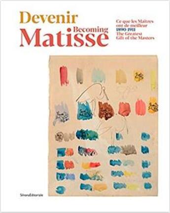 Couverture du livre « Devenir Matisse ; ce que les maîtres ont de meilleur » de  aux éditions Silvana