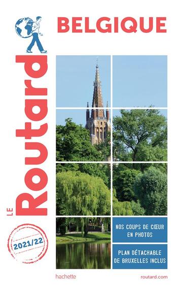 Couverture du livre « Guide du Routard : Belgique (édition 2021/2022) » de Collectif Hachette aux éditions Hachette Tourisme