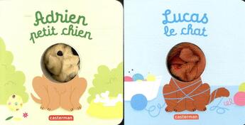 Couverture du livre « Coffret bebetes chat et chien » de Chetaud aux éditions Casterman