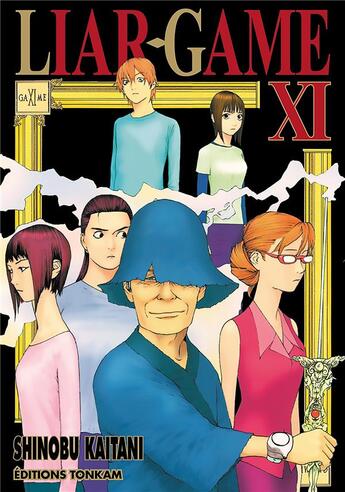 Couverture du livre « Liar game Tome 11 » de Shinobu Kaitani aux éditions Delcourt