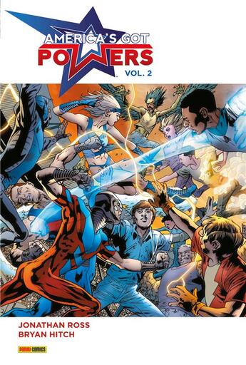 Couverture du livre « America's got powers t.2 » de Jonathan Ross et Bryan Hitch aux éditions Panini