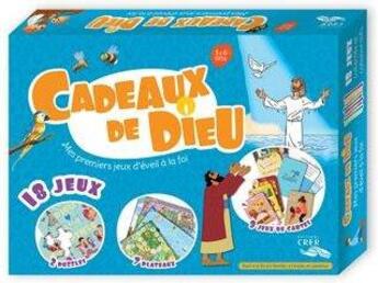 Couverture du livre « Cadeaux de dieu - boite de 18 jeux - editions crer » de Sdc-Ddec-Pastorale F aux éditions Crer