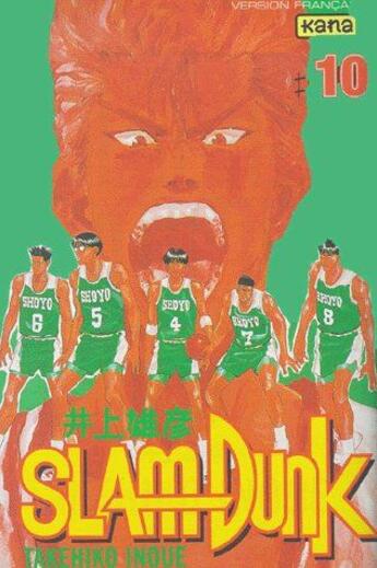 Couverture du livre « Slam dunk Tome 10 » de Takehiko Inoue aux éditions Kana