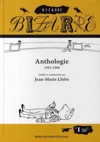 Couverture du livre « Revue Bizarre ; anthologie » de Berg Internatio aux éditions Berg International