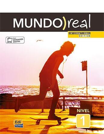 Couverture du livre « Mundo real 1 ; student book ; nivel 1 ; international edition » de Fernandez Varga et David Isa De Los Santos et Nazaret Puente Giron et Liliana Pereyra Brizuela et Emilio Jose Marin Mora aux éditions Edinumen