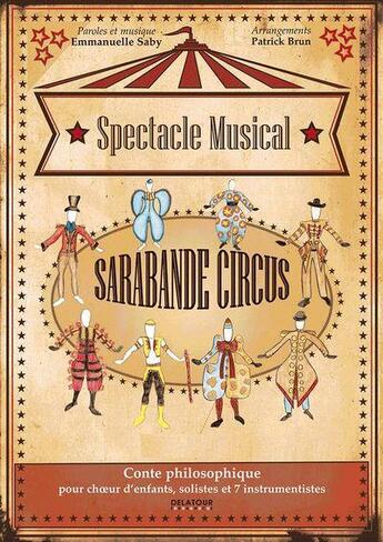 Couverture du livre « Sarabande circus - partiers separees » de Saby Emmanuelle aux éditions Delatour