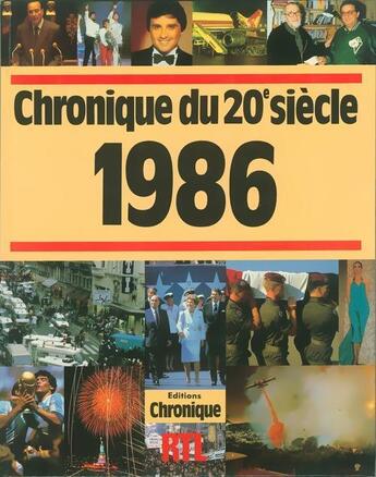 Couverture du livre « Chroniques De L'Annee 1986 » de  aux éditions Chronique