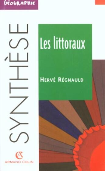 Couverture du livre « Les littoraux » de Regnauld Herve aux éditions Armand Colin