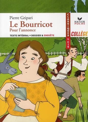 Couverture du livre « Le bourricot » de Pierre Gripari aux éditions Hatier