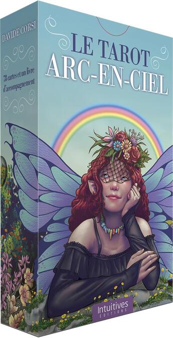 Couverture du livre « Coffret le tarot arc-en-ciel » de Corsi/Elford aux éditions Editions Intuitives