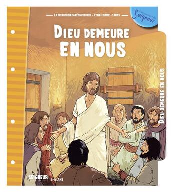 Couverture du livre « 8-11 ans - module 12 - dieu demeure en nous ne » de La Diffusion Catechi aux éditions Mame