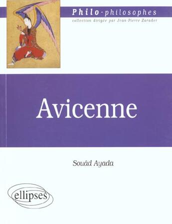 Couverture du livre « Avicenne » de Souâd Ayada aux éditions Ellipses