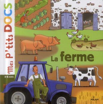 Couverture du livre « La ferme » de Barborini/Ledu aux éditions Milan