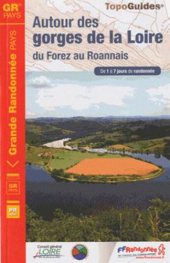 Couverture du livre « Autour des gorges de la Loire, du Forez au Roannais » de  aux éditions Ffrp
