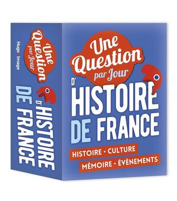 Couverture du livre « Une question d'histoire de France par jour (édition 2018) » de  aux éditions Hugo Image