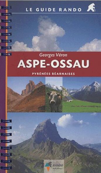 Couverture du livre « Aed guide rando aspe-ossau » de Georges Veron aux éditions Rando