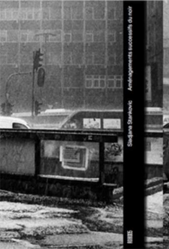 Couverture du livre « Aménagements successifs du noir » de Sylvain Prudhomme et Sladjana Stankovic aux éditions Rue Du Bouquet