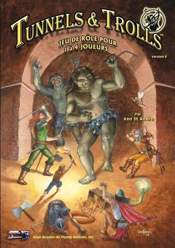 Couverture du livre « Tunnels & trolls » de Geille/St. Andre aux éditions Lulu