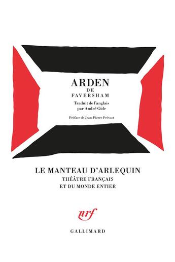 Couverture du livre « Arden de Faversham » de Anonyme aux éditions Gallimard