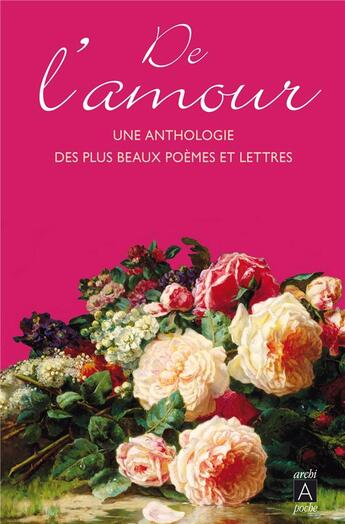 Couverture du livre « De l'amour » de Joseph Vebret aux éditions Archipoche