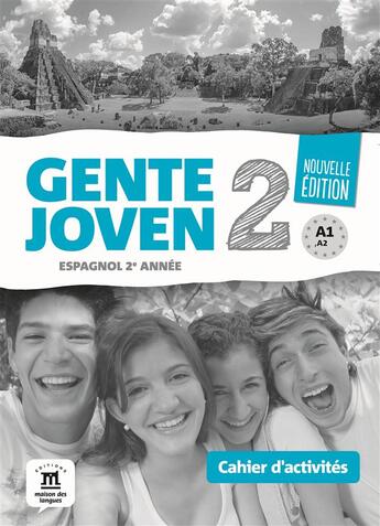 Couverture du livre « Gente joven 2 ; espagnol ; cahier d'exercices » de  aux éditions La Maison Des Langues