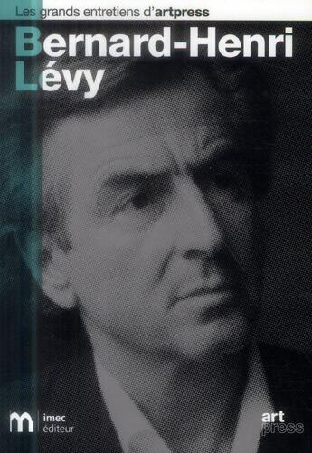 Couverture du livre « Bernard-Henri Lévy » de  aux éditions Imec