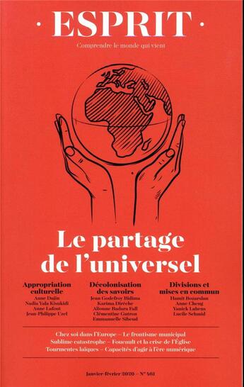 Couverture du livre « La querelle des universels » de  aux éditions Revue Esprit